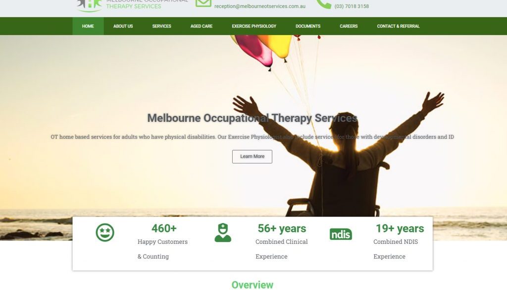 MelbourneOTServicesFrontPage